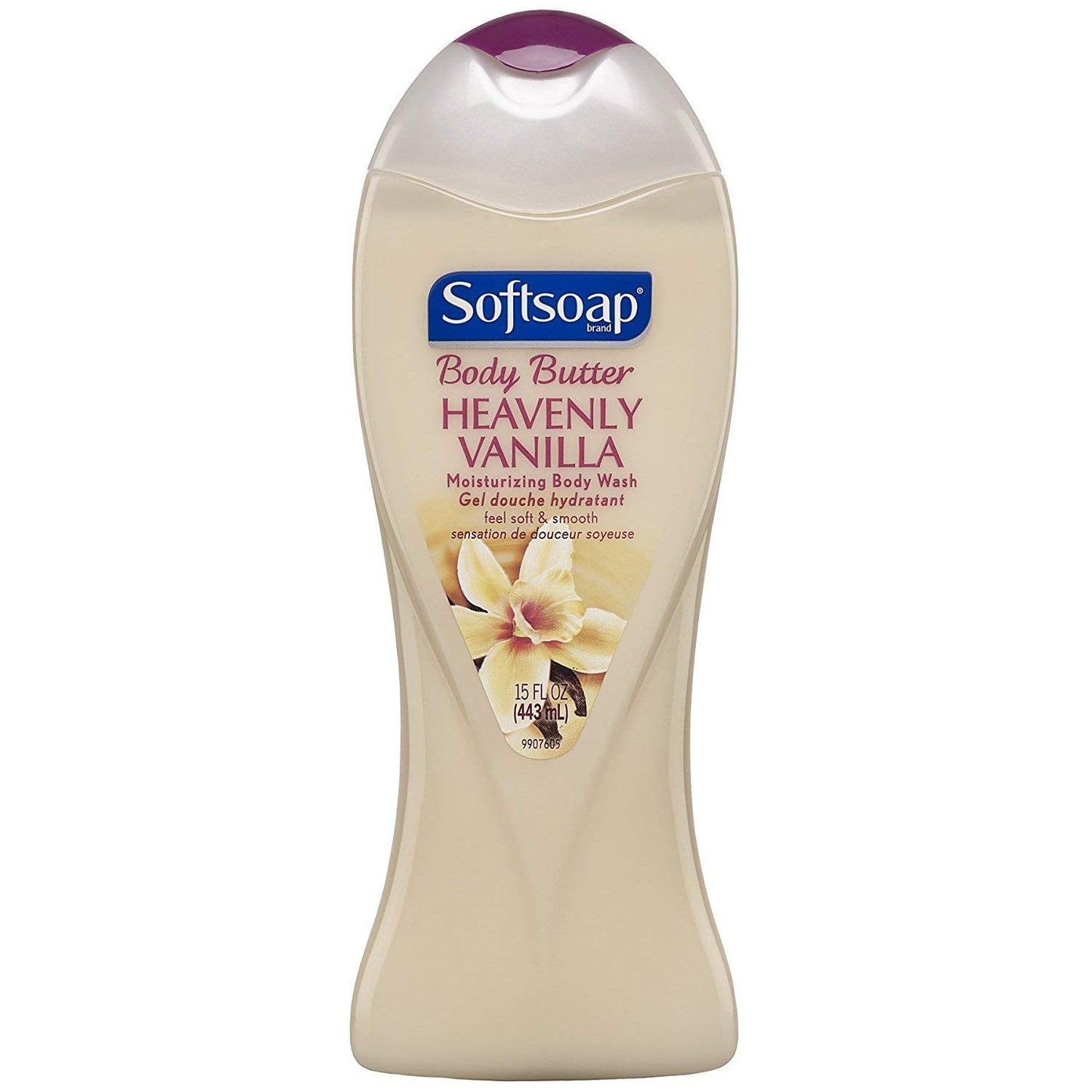 Softsoap Body Butter, Mega Moisture Body Wash, Heavenly Vanilla 15 fl oz (443 ml) Beauty & Personal Care Softsoap