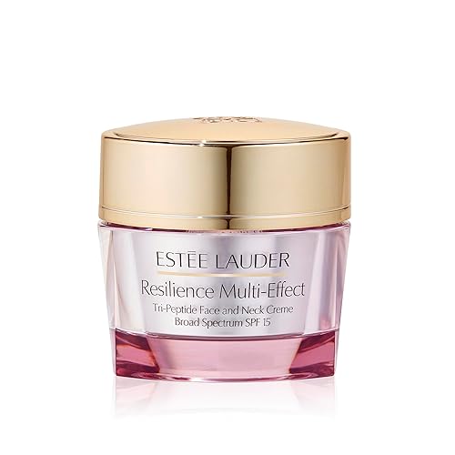 Estée Lauder Resilience Multi-Effect Tri-Peptide Face and Neck Cream Moisturizer SPF 15 for Normal/Combination Skin | Plumping & Anti-Aging, 2.5 Ounce Beauty & Personal Care Estée Lauder
