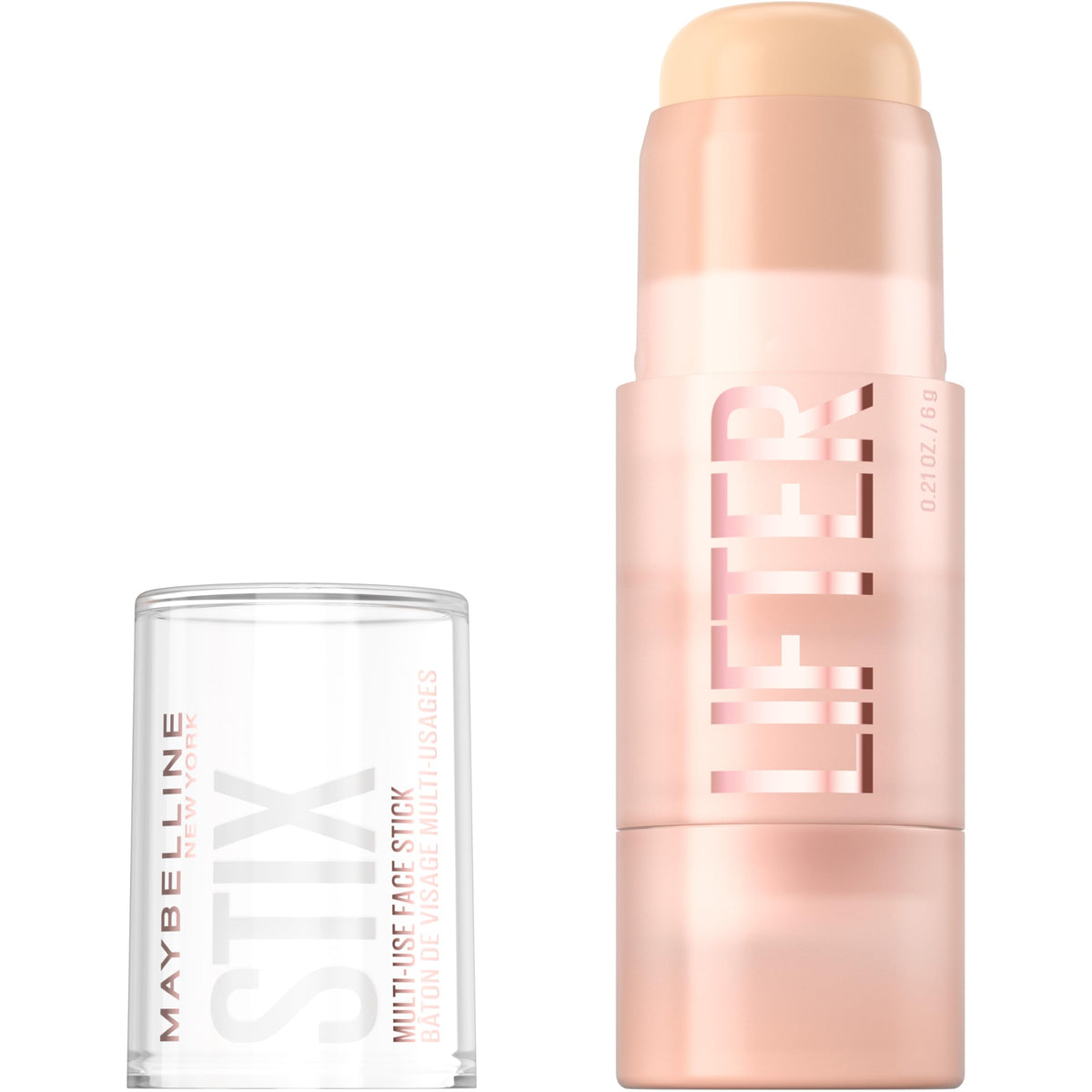 Maybelline Lifter Stix Multi-Use Face Stick - Contour, Bronzer, Concealer and Foundation Stick, All-In-One Creamy Face Makeup with Cranberry Seed Oil