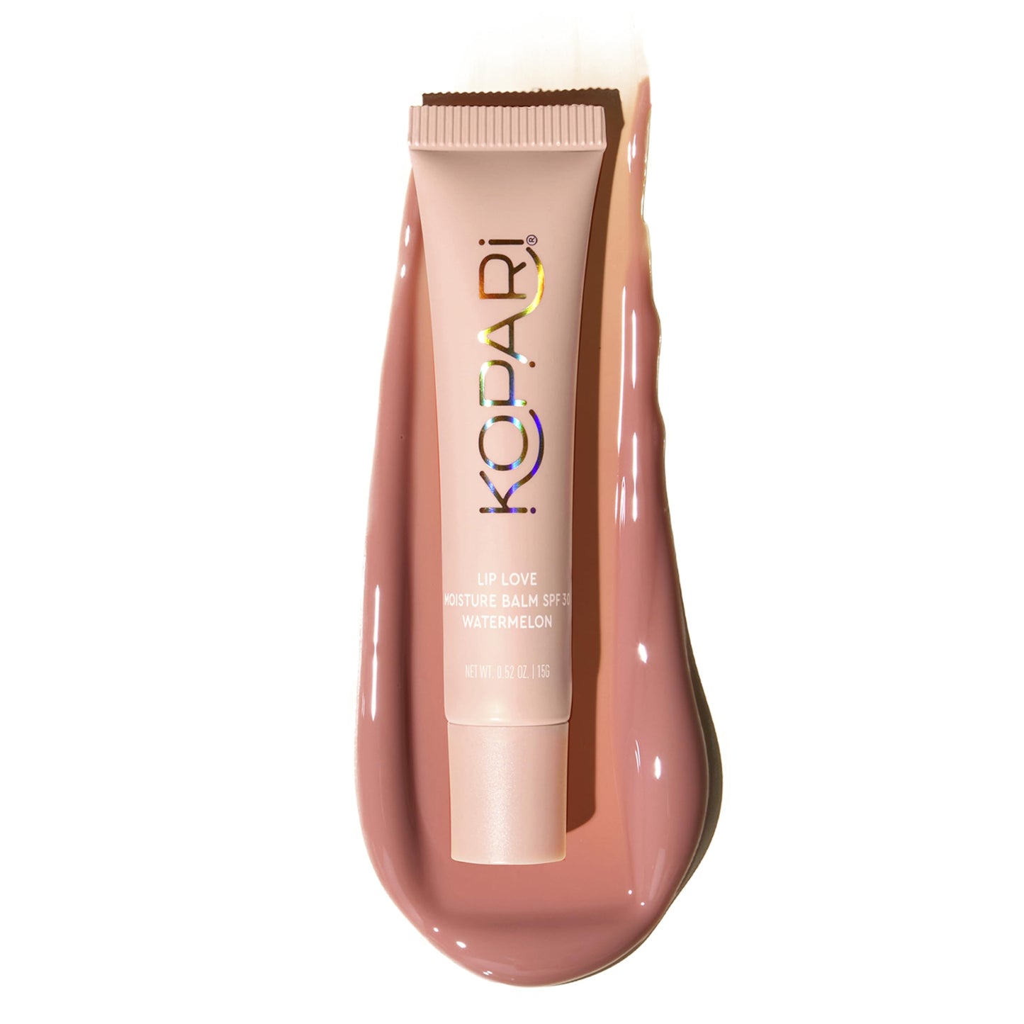 Kopari Lip Love Moisture Balm in Watermelon SPF 30, Tinted Mineral Lip Sunscreen with Ceramides & Squalane, Clean Vegan Hydrating Balm, 0.35 oz Beauty and Personal Care Kopari