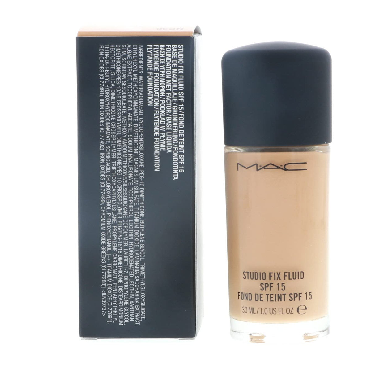 MAC Studio Fix Fluid Foundation SPF15, NC30, 1 Fl Oz (SG__US)