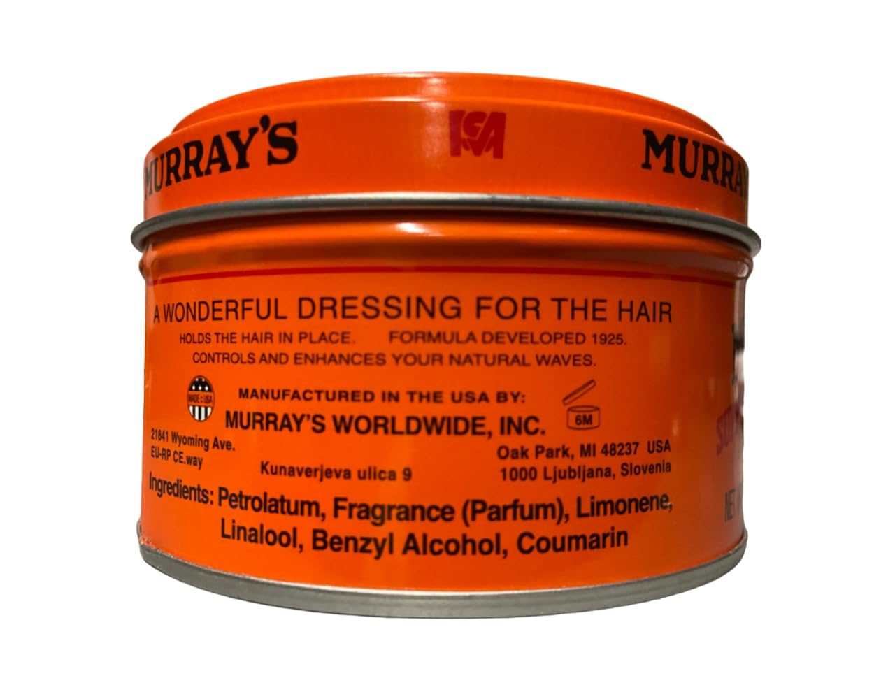 Murray's Superior Hair Dressing Pomade 3 oz. per Jar (2 Pack) Beauty & Personal Care Murrays
