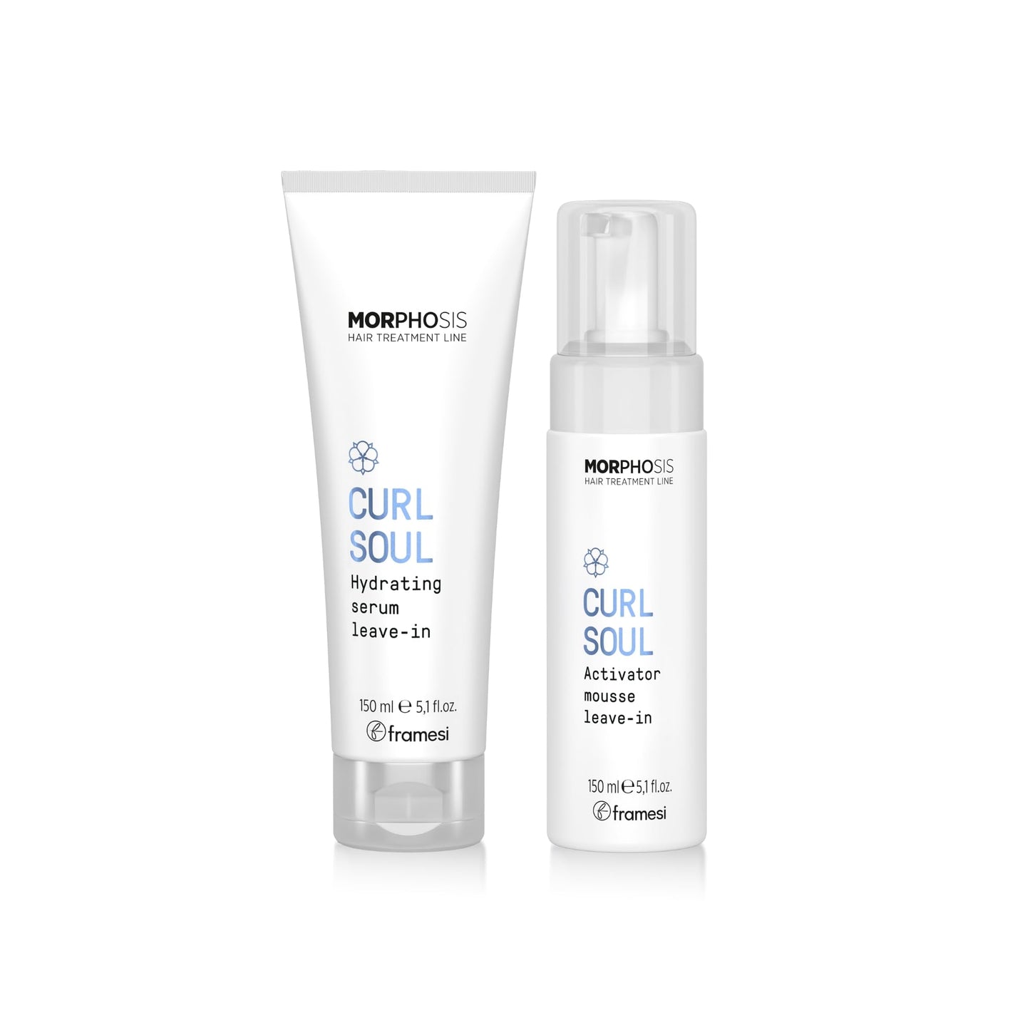 MORPHOSIS Curl Soul Leave-In Bundle (Mousse and Serum) 150 mL Beauty & Personal Care F FRAMESI