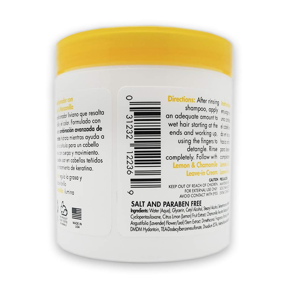 Mirta De Perales Conditioner with Lemon & Chamomile Manzanilla 6 oz. Beauty & Personal Care Mirta De Perales