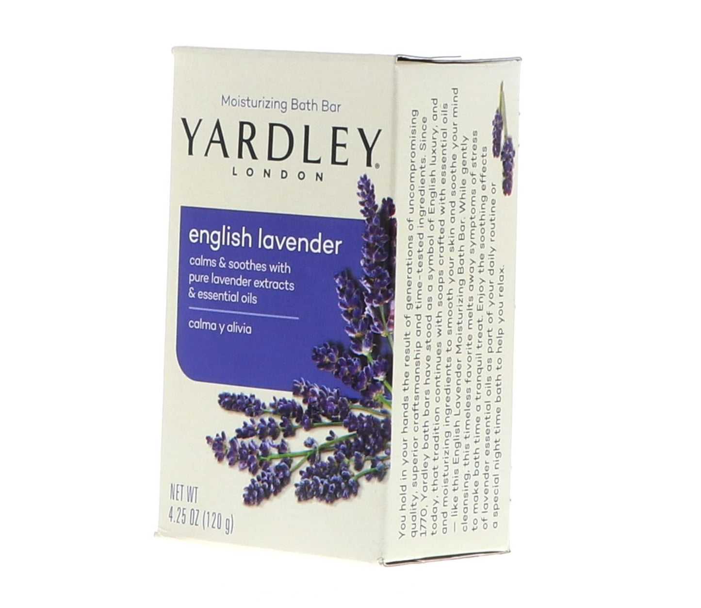 Yardley English Lavender Bath Bar 4oz, 2 Count Beauty & Personal Care Yardley