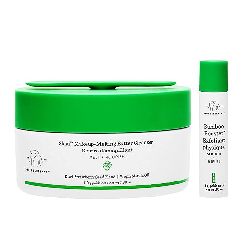 Drunk Elephant Slaai Makeup-Melting Butter Cleanser - 110 g/3.88 oz - Cleansing Balm - Clean Clinical Skincare - Cruelty-Free - Dermatologist-Tested Beauty & Personal Care Drunk Elephant