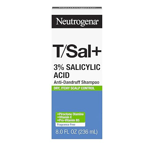 Neutrogena T/Sal+ Anti-Dandruff Shampoo with 3% Salicylic Acid, Clears Persistent Itchy Flakes and Adds Hydration to Scalp. With Piroctone Olamine Beauty & Personal Care Neutrogena