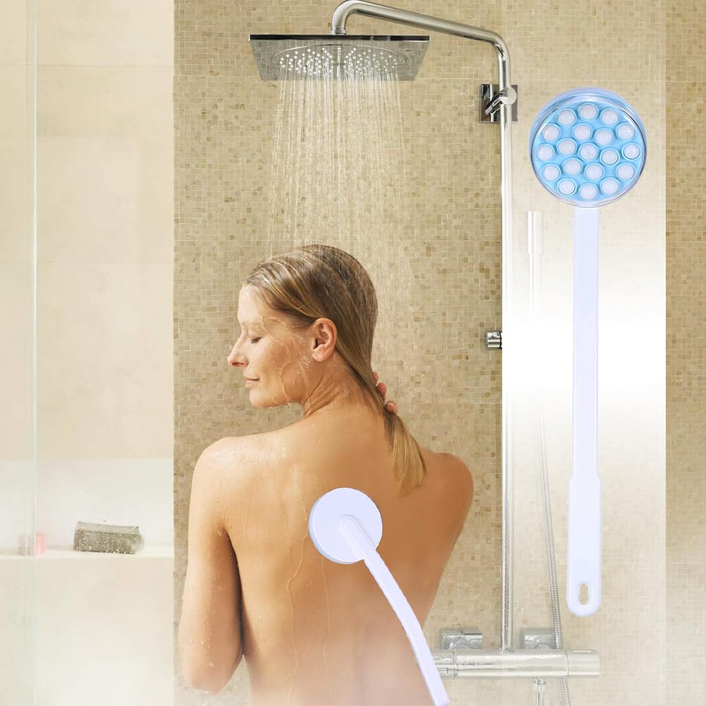 Joyzan Back Lotion Applicator, Long Handled Shower Massager Roll Brush Wand Beauty and Personal Care Joyzan