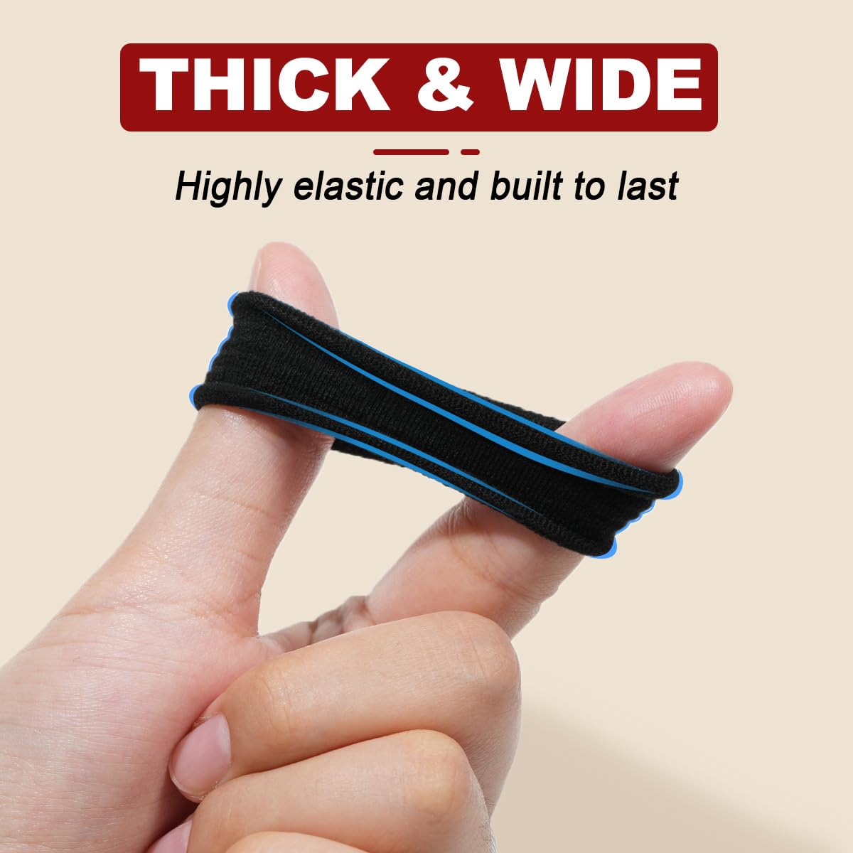 IKOCO 150PCS Black Hair Ties for Women, No Damage, Cotton Ponytail Holders Beauty and Personal Care IKOCO