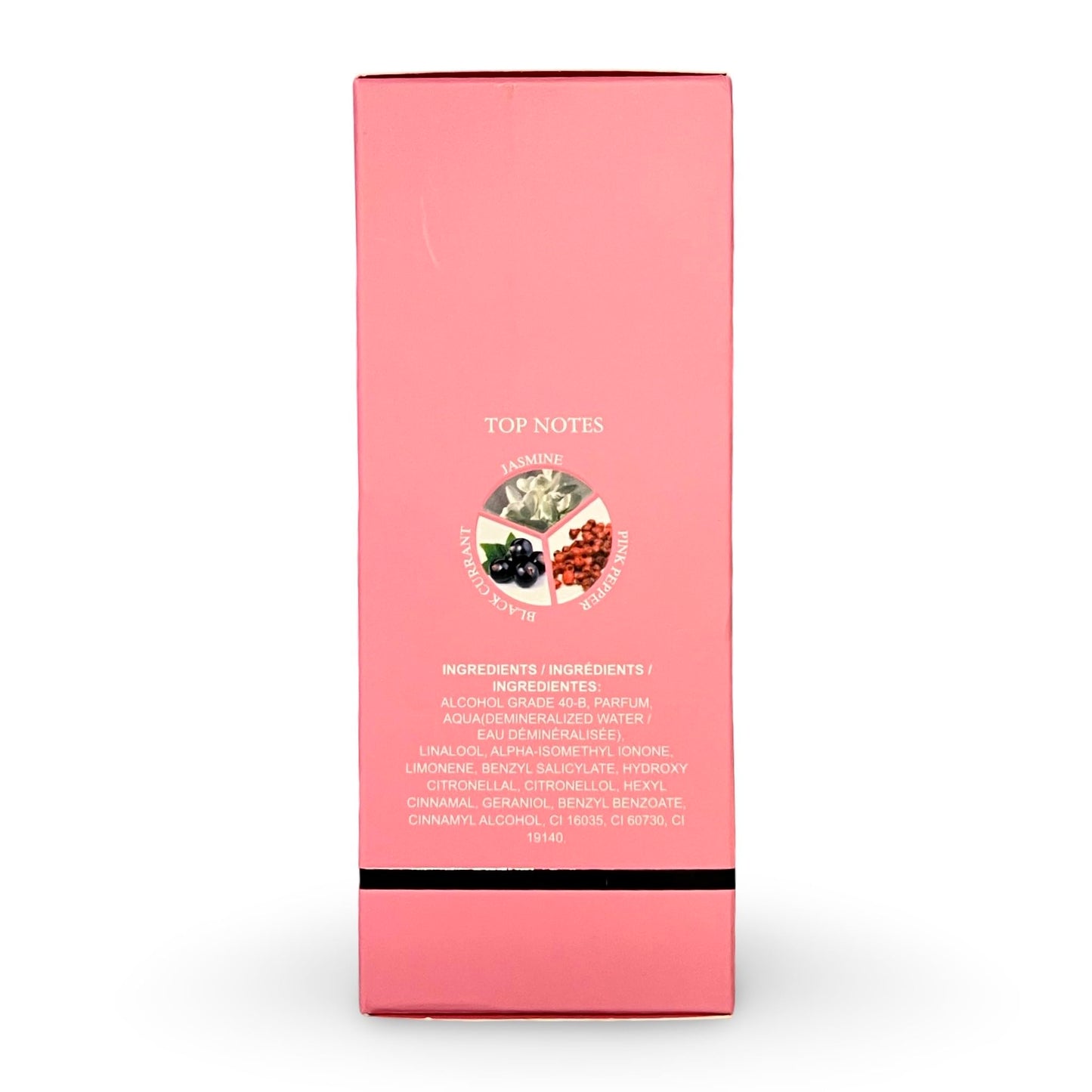 United Scents VALENTINE ROSE Eau de Parfum, Natural Spray Fragrance with Jasmine, Black Currant and Pink Pepper Notes, 3.4 Fl Oz Beauty & Personal Care United Scents