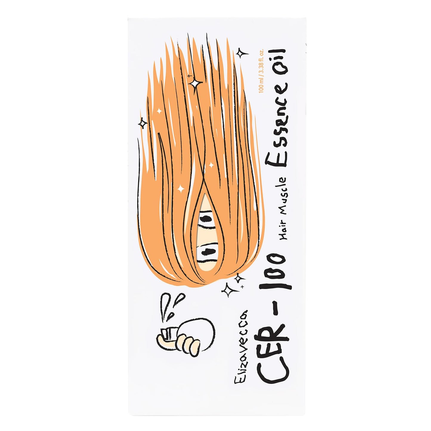 Elizavecca CER-100 Hair Essence Oil - Leave-In Treatment for Dry Hair Growth - 100ml K-Beauty Beauty and Personal Care Elizavecca