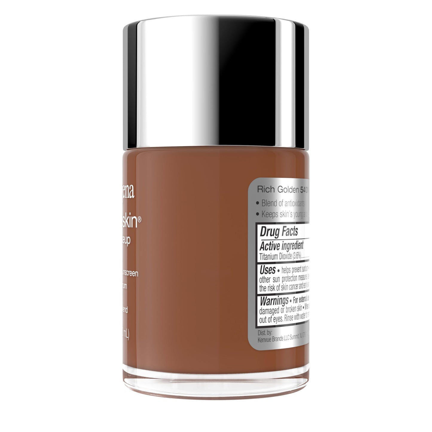 Neutrogena Healthy Skin Liquid Foundation Makeup Broad Spectrum SPF 20 Sunscreen, Medium Coverage, Vit B5, Antioxidants, All Day Wear, Rich Golden Beauty & Personal Care Neutrogena