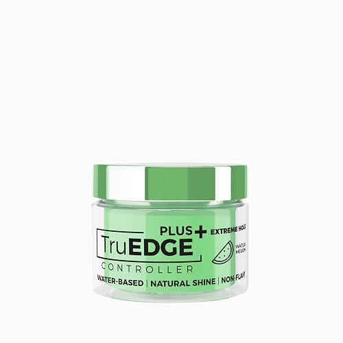 NICKA K NEW YORK Tyche TruEDGE Plus Controller - 100ml / 3.38 fl oz - Water-Based, Black Castor Oil & Hemp Seed Oil - Long-Lasting Hold, Non-Flaky Beauty & Personal Care NICKA K NEW YORK
