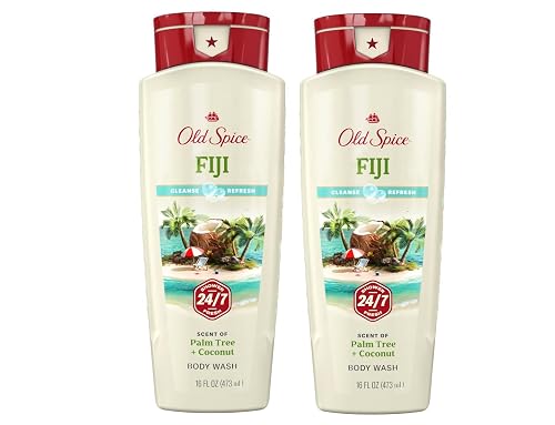 Old Spice Fresher Collection Men's Body Wash, Fiji, 16 Ounce (Pack of 2) Beauty & Personal Care Old Spice