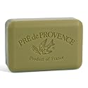 Pre de Provence Artisanal Soap Bar, Enriched with Organic Shea Butter, Natural French Skincare, Quad Milled for Rich Smooth Lather, 8.8 Ounce, Green Beauty & Personal Care Pre de Provence