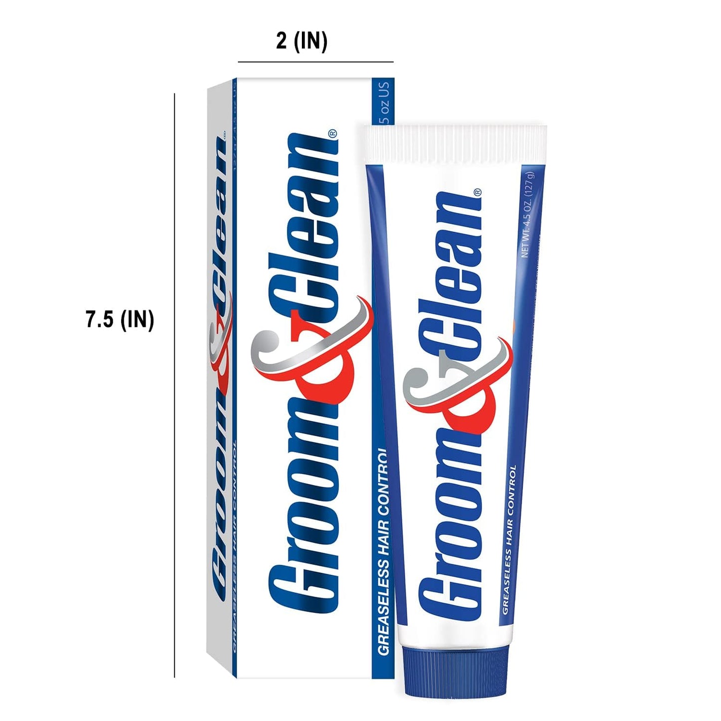 Groom & Clean Greaseless Hair Control 4.50 oz (Pack of 2) Beauty & Personal Care Groom & Clean