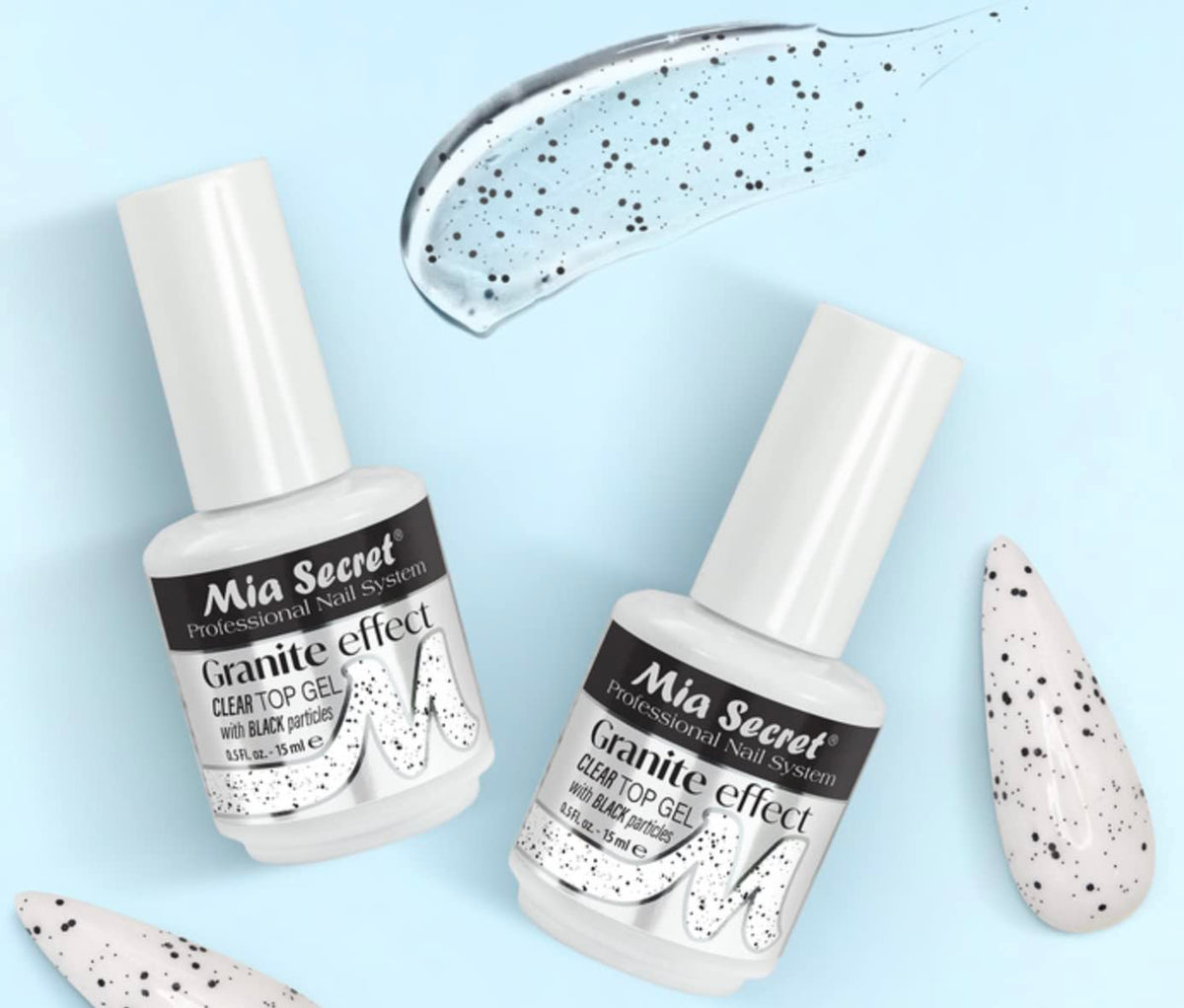 Secret Black Granite Effect Gel by Mia