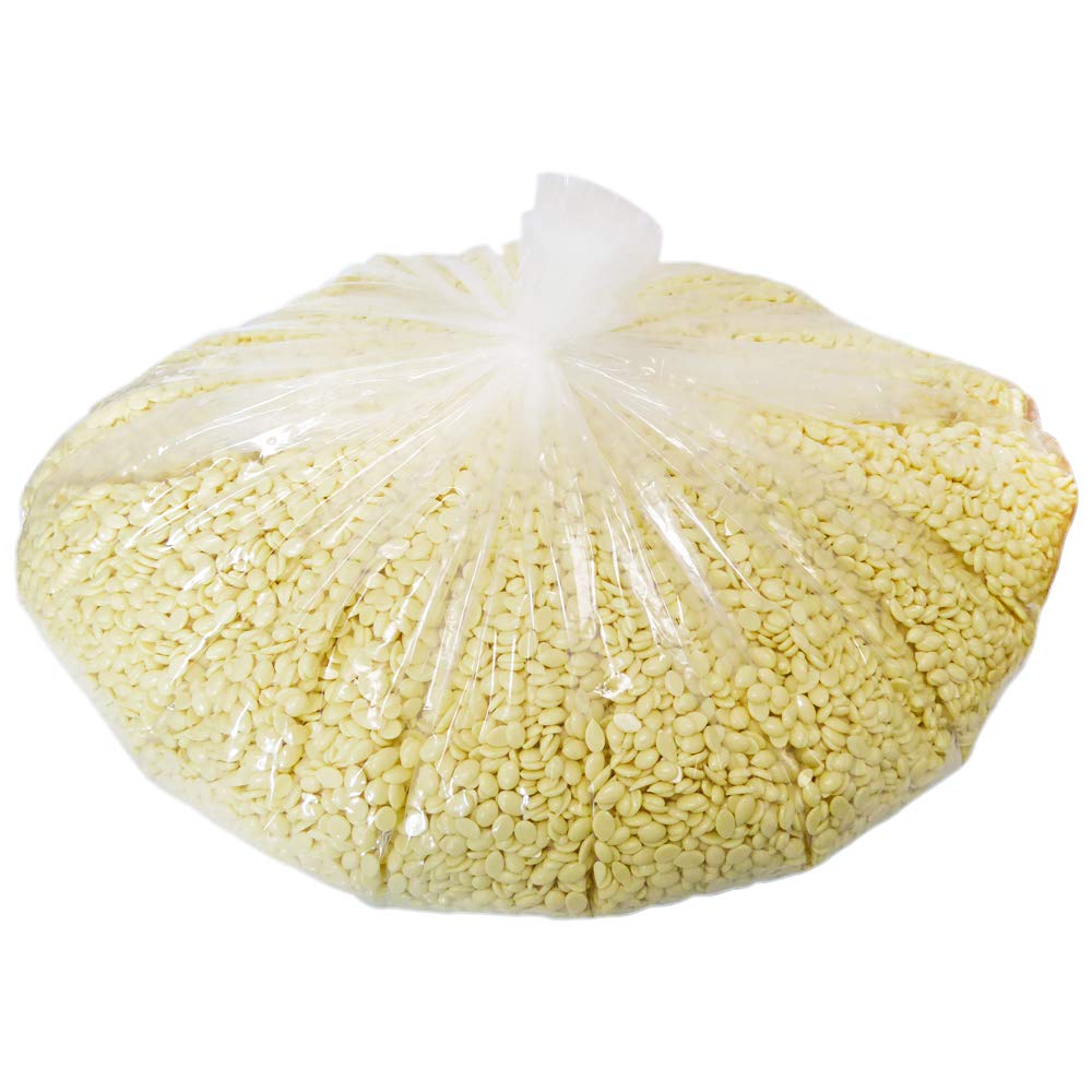 Waxness Film Hard Wax Beads White Chocolate 22 lb (10 kg) - Stripless Professional Hard Wax Bulk Size for Face & Body, Salon Use - Made in Italy Beauty and Personal Care Waxness