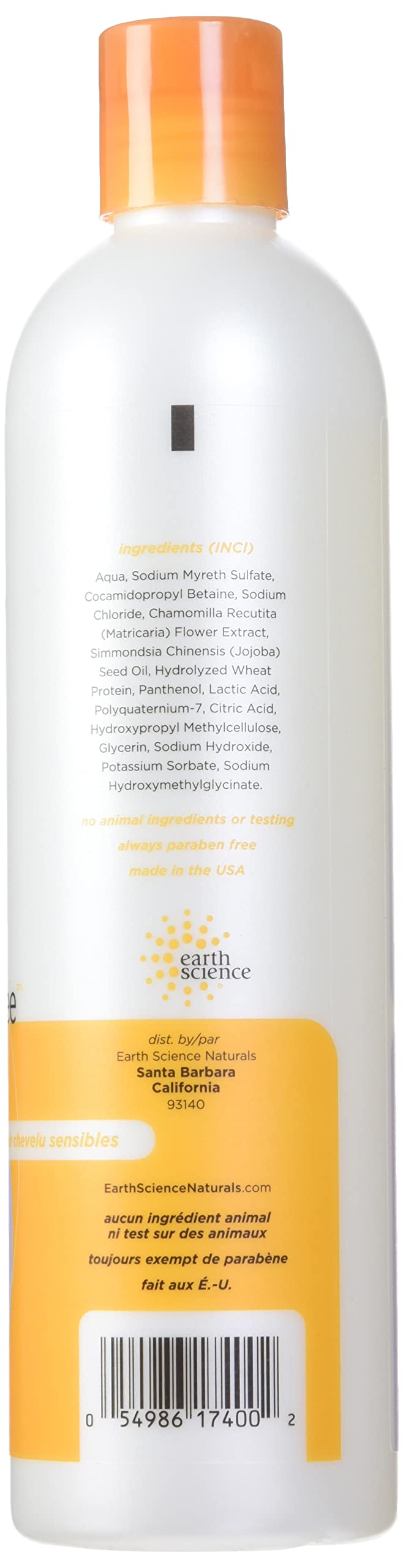 Earth Science Fragrance Free Shampoo, 12-Ounce Bottles (Pack of 3) Beauty & Personal Care Earth Science
