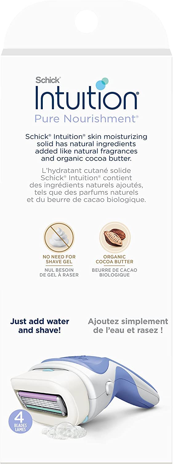 Schick Womens Intuition Razor Pure Nourishment (6 Pack) Beauty and Personal Care Schick