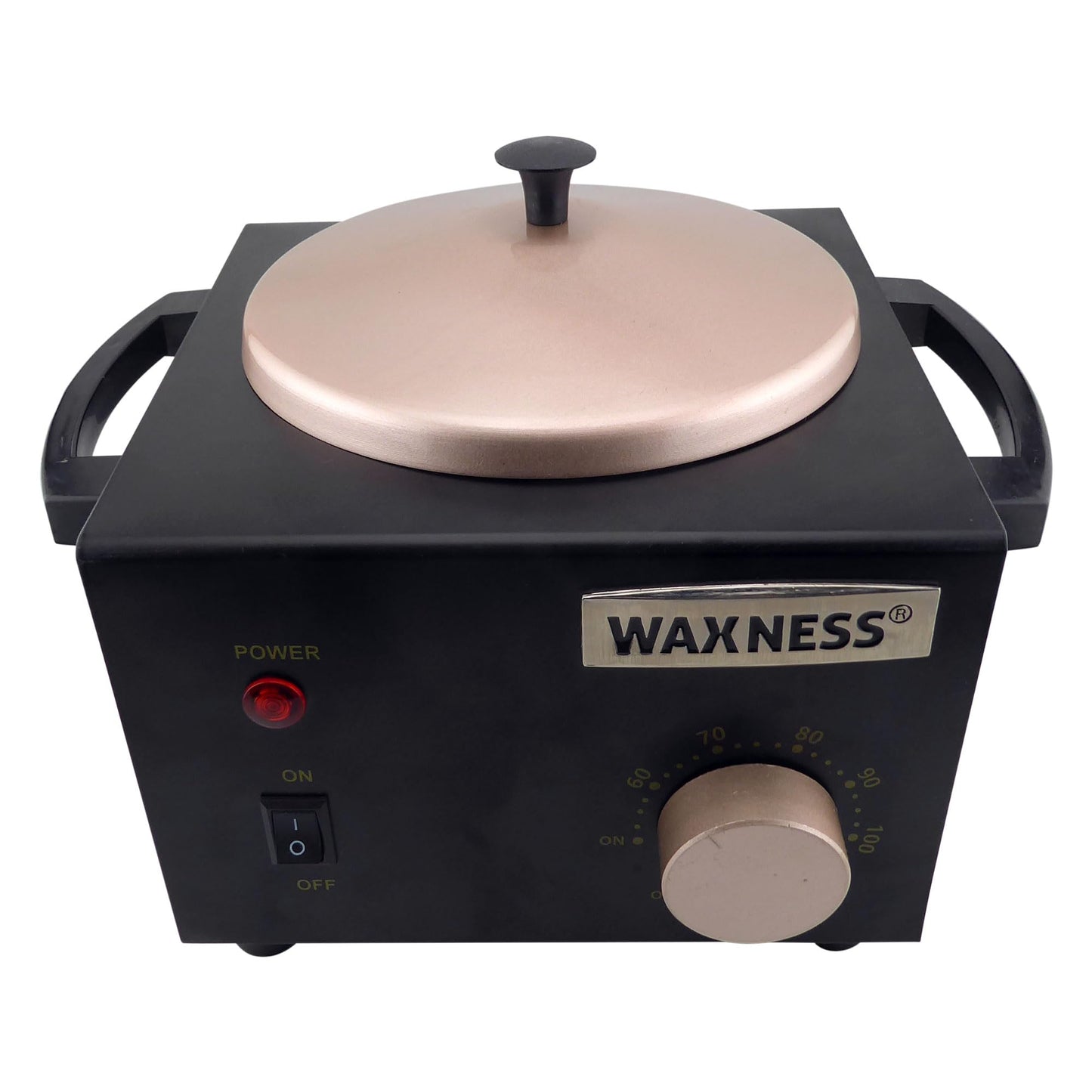 Waxness Professional Wax Warmer WN-5001 XL Black Elite-Series, Metallic Body, Holds 1.5 lb (680 g) Hard Wax & Soft Wax Tins,150W, 2-Year Warranty Beauty and Personal Care Waxness