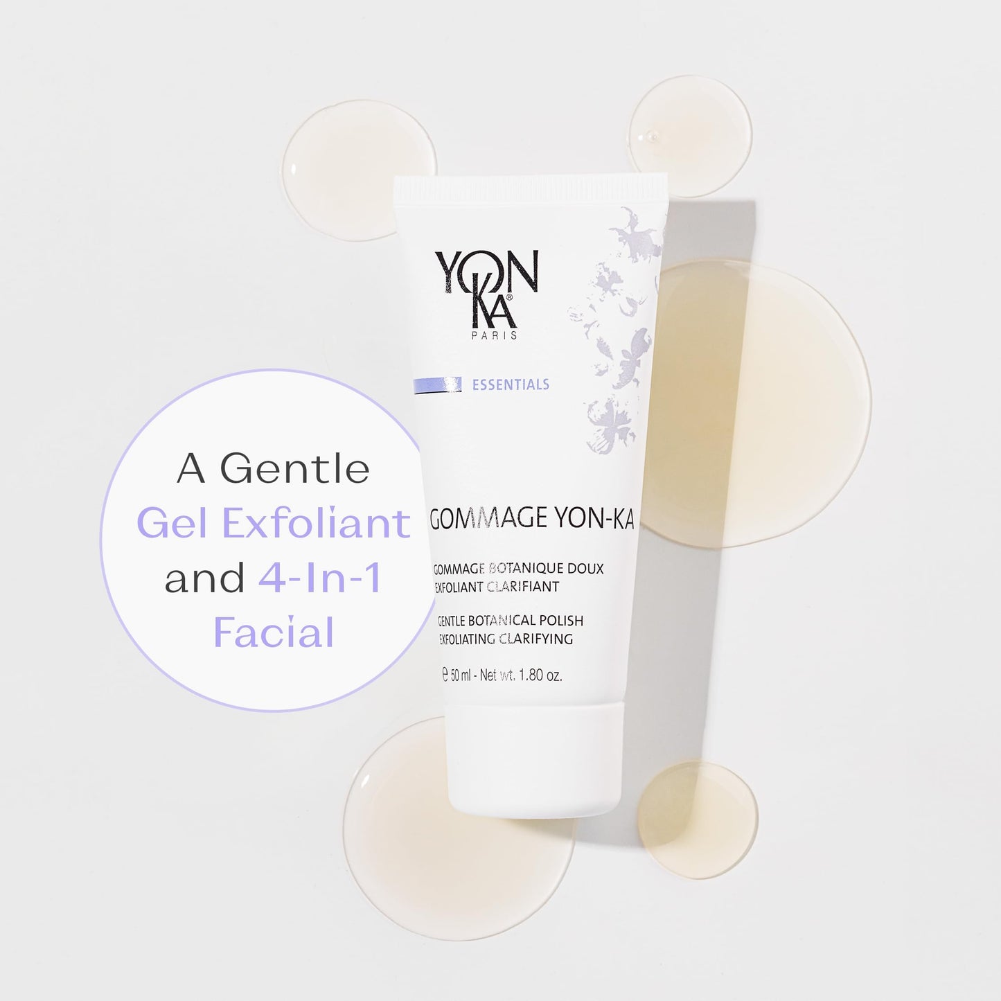 Yon-Ka Gommage Peeling Gel | Gentle Facial Exfoliator to Brighten and Balance | Help Tighten Pores and Reduce the Look of Redness | Paraben-Free | Beauty & Personal Care Yonka