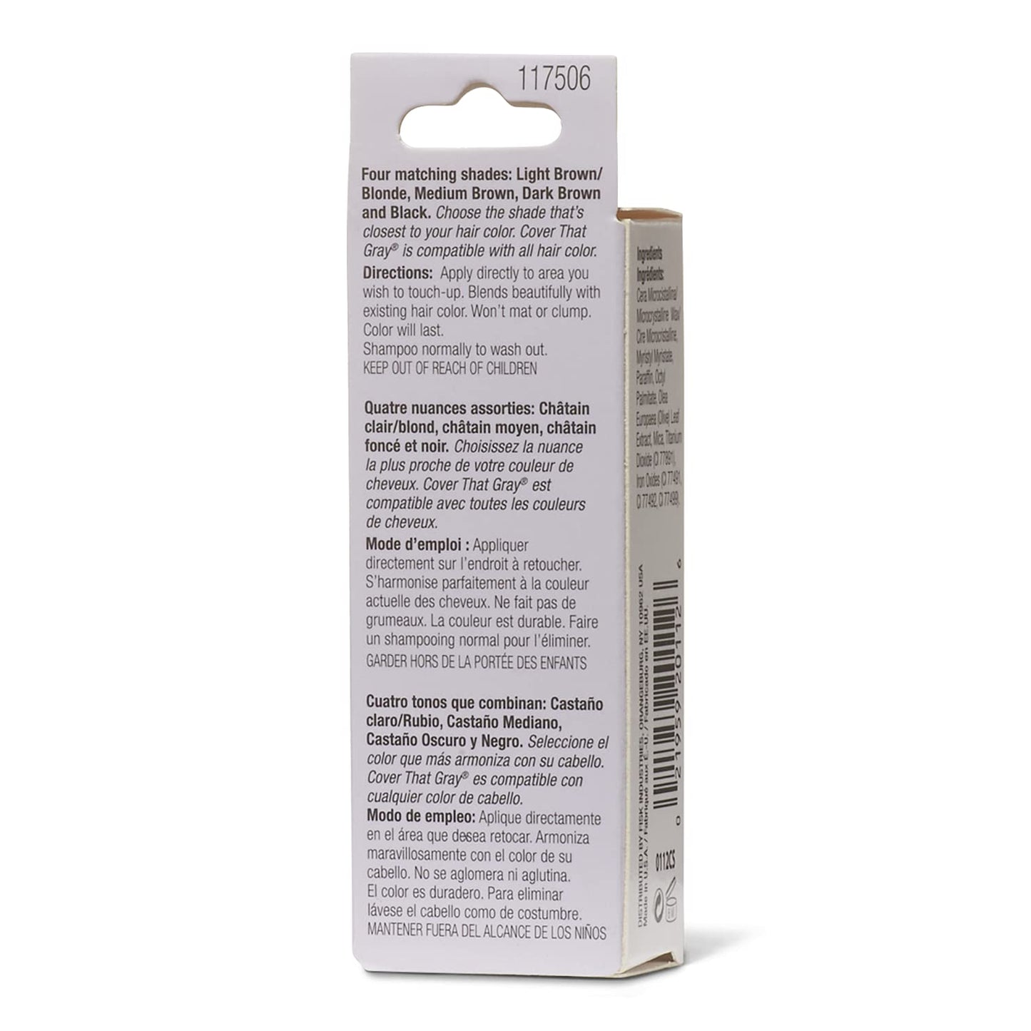 Cover Your Gray Hair Color Touch-Up Stick - Dark Brown Beauty & Personal Care Claudia Stevens
