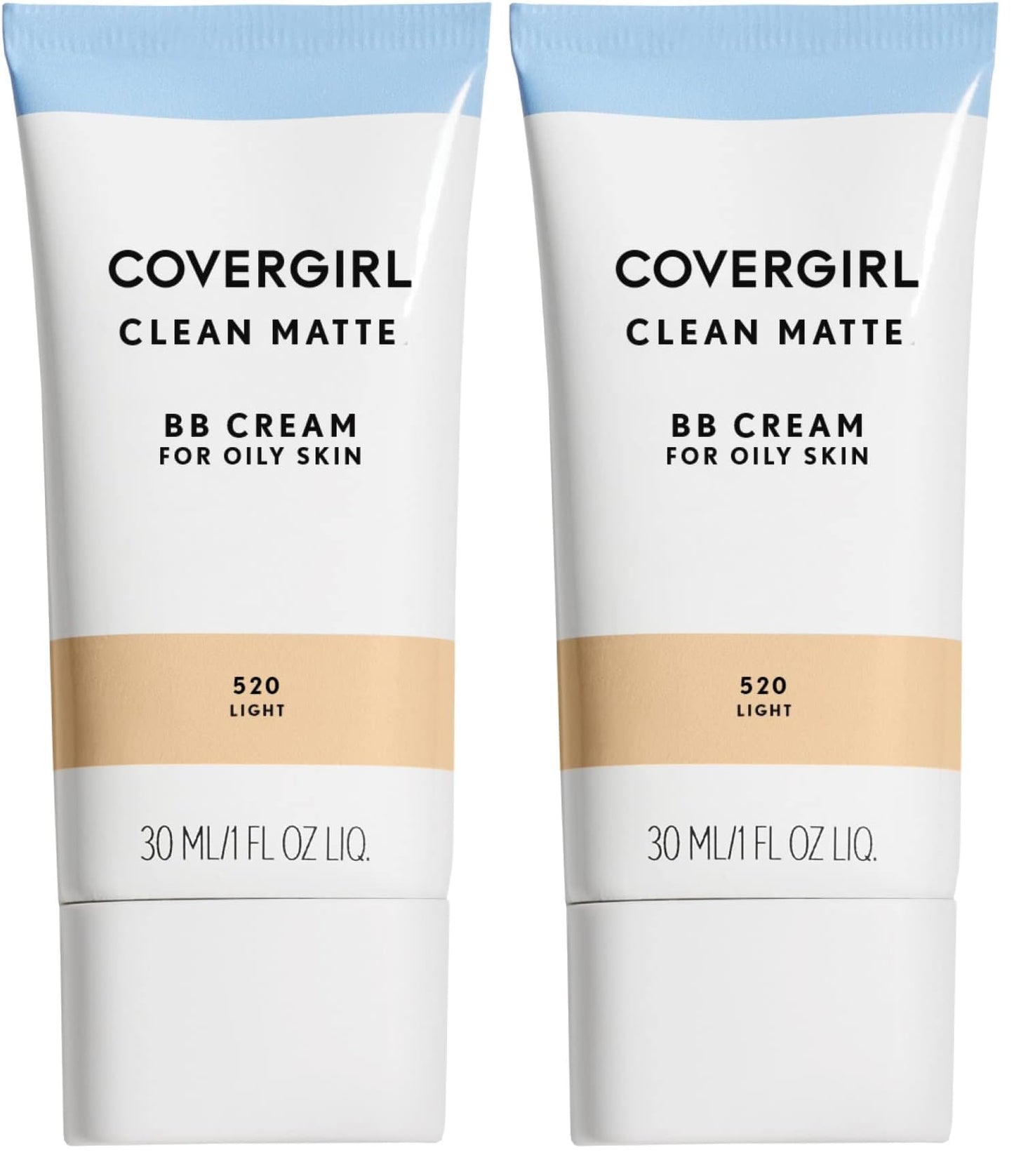 COVERGIRL Clean Matte BB Cream, Oil-Free | Long-Lasting | For Sensitive Skin | Lightweight | Pack of 2 Beauty and Personal Care COVERGIRL Default Title