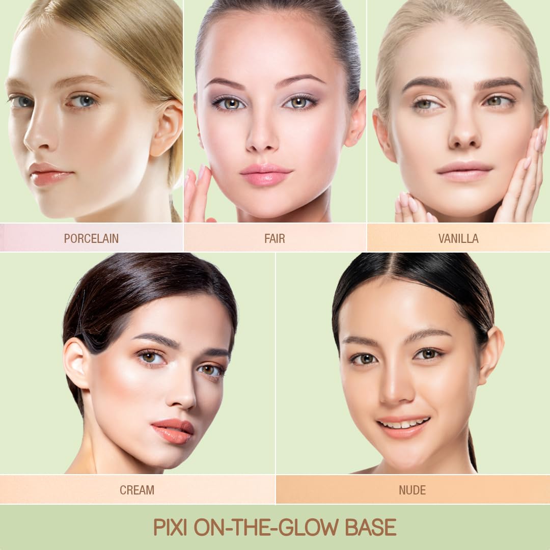 Pixi Beauty On-the-Glow Base| Tinted Moisturizer Foundation Stick | Fair: Very fair, warm shade| 0.6 oz / 19g