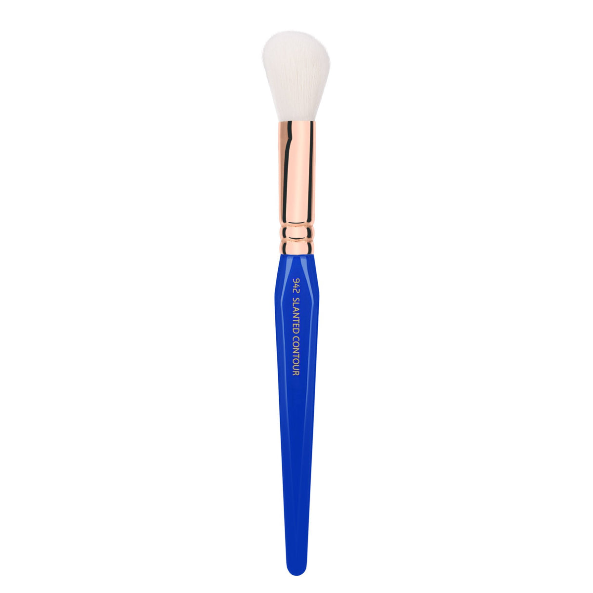 Bdellium Tools Professional Makeup Brush - Golden Triangle 942 Slanted Contour - With All Vegan and Soft Synthetic Fibers, For Adding Dimension