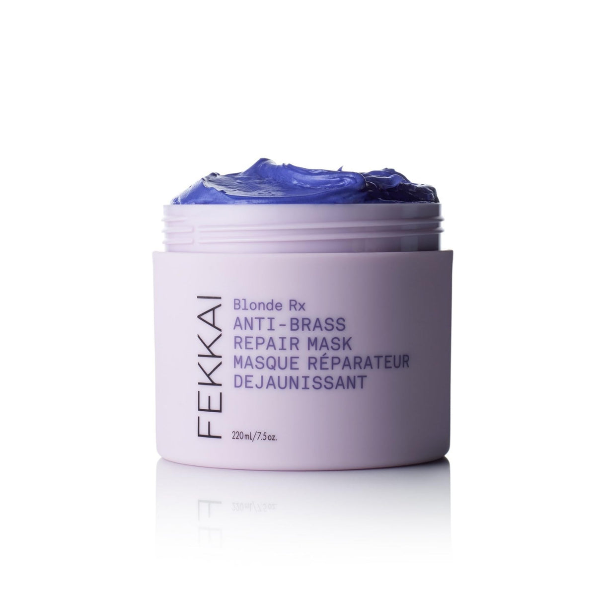 FEKKAI Blonde Rx Anti-Brass Repair Mask - 7.5 oz - Leaves Hair 3X Stronger with 67% Less Breakage - Free of Sulfates, Parabens, Phthalates - Vegan,