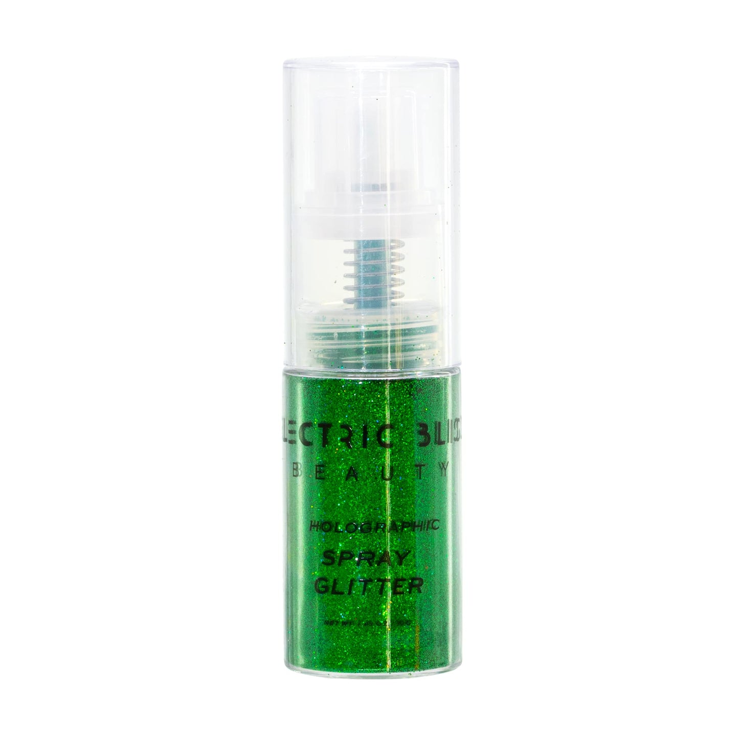 Green Holographic Glitter - 30g Loose Spray for Face, Hair, Eye and Body - Rave and Festival Accessories, Cosmetic Makeup for Women Beauty & Personal Care Electric Bliss Beauty