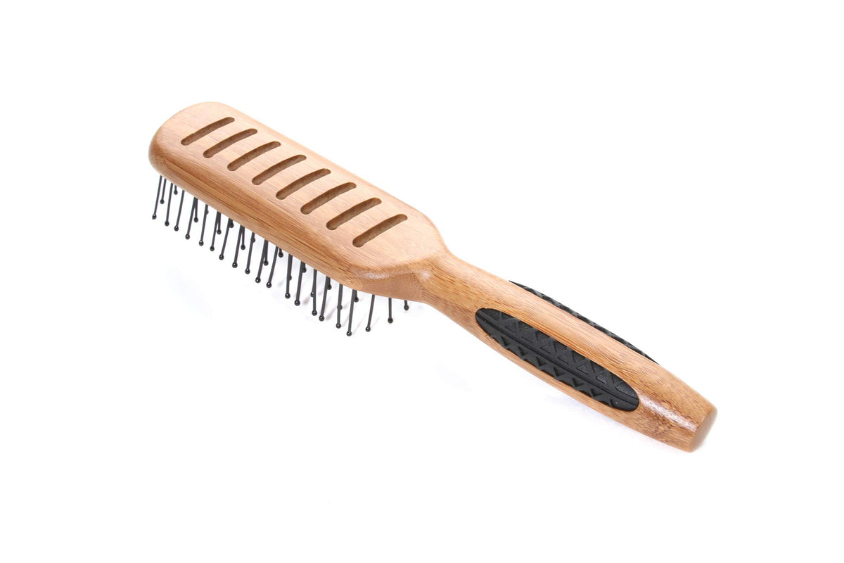 HAIR DOC Large Wood Vent Brush, 1 EA