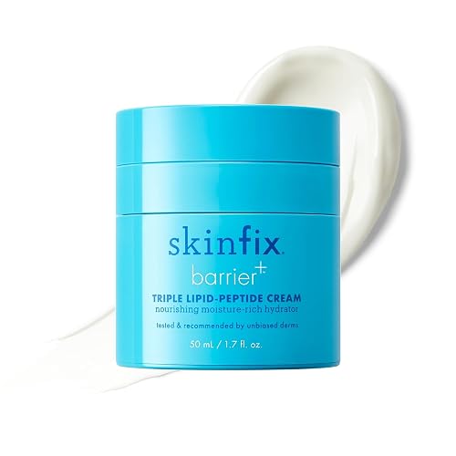 Skinfix Triple Lipid-Peptide Cream - 1.7 oz - Rich Face Moisturizer with Hyaluronic Acid - Hydrates & Restores Dry, Sensitive Skin - Non-Comedogenic Beauty & Personal Care Skinfix