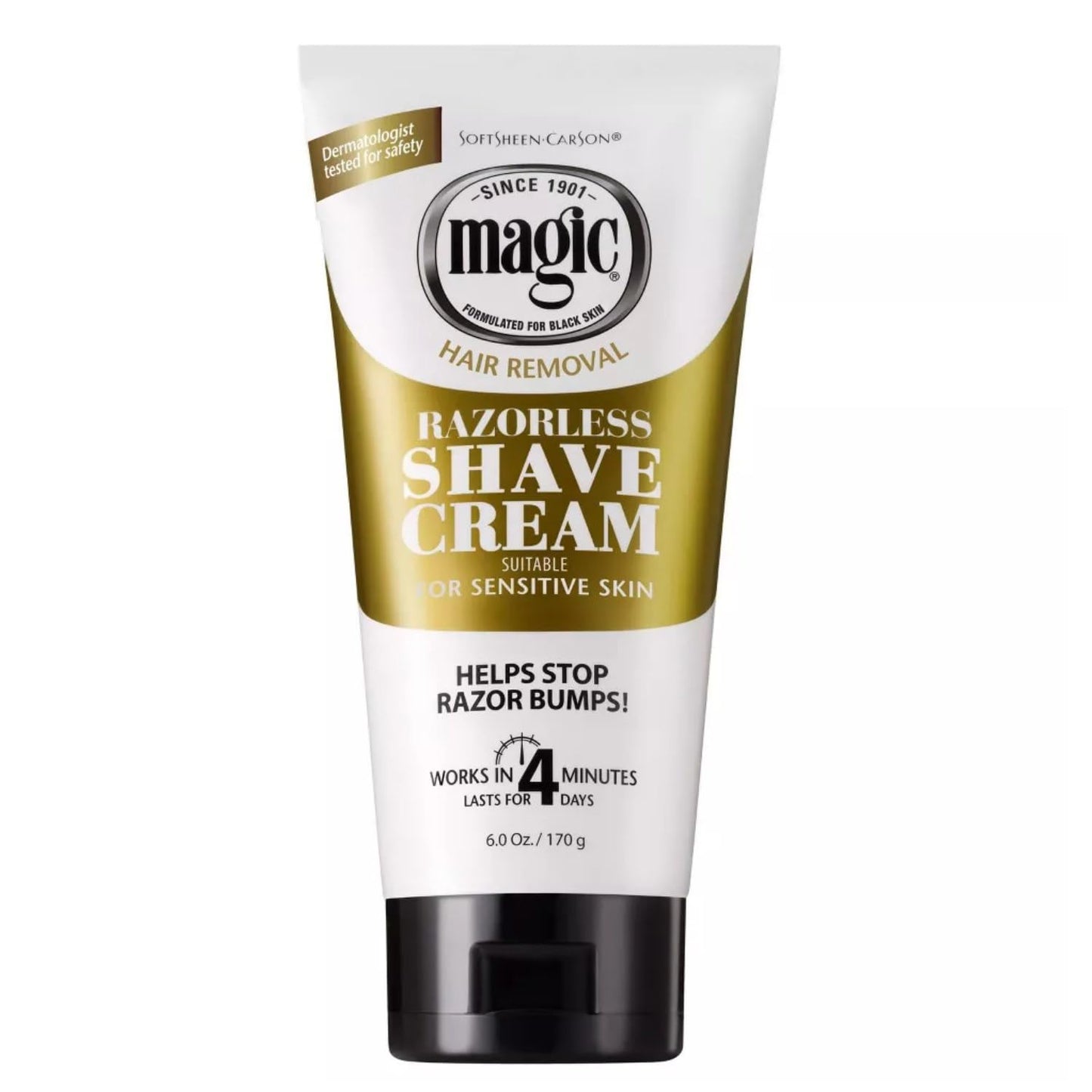 SoftSheen-Carson Magic Razorless Cream Shave, Bald Smooth Head Maintenance, 6 Oz (2 pack) Beauty and Personal Care SoftSheen