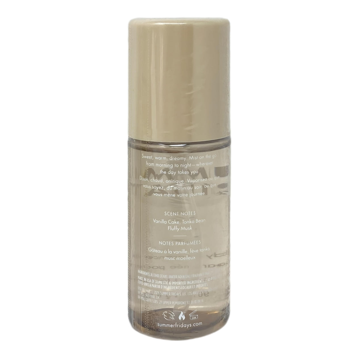 Summer Fridays Hair & Body Mist Vanilla Travel Size