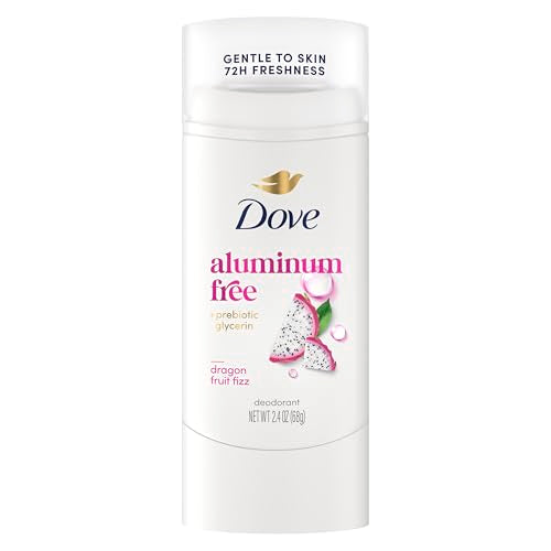 Dove Deodorant Stick Dragon Fruit Fizz for 72 Hour Odor Protection Aluminum Free 2.4 oz Beauty and Personal Care Dove