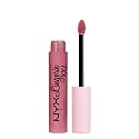 NYX PROFESSIONAL MAKEUP Lip Lingerie XXL Matte Liquid Lipstick - Maxx Out (Cool Toned Light Pink) Beauty & Personal Care NYX PROFESSIONAL MAKEUP