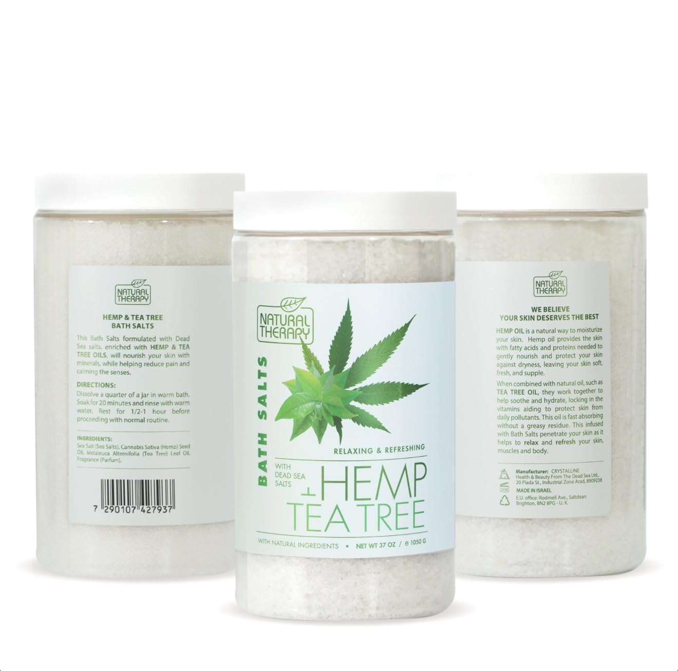 Natural Therapy Hemp Tea Tree Chamomile Herbal Tea Beauty and Personal Care Natural Therapy
