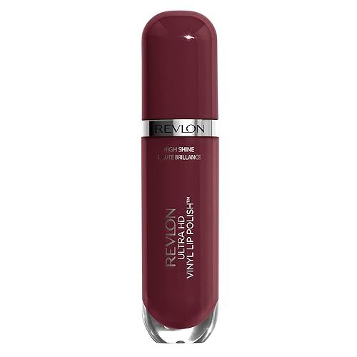 Revlon Ultra HD Vinyl Lip Polish, Liquid Lipstick, So Shady, Violet Brown Gloss Beauty & Personal Care REVLON