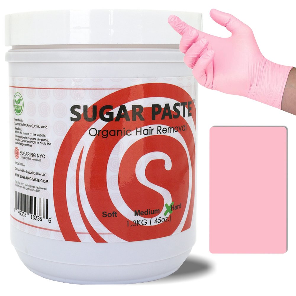 Sugaring Paste Hard 45oz. with Sugaring applicator combo Beauty and Personal Care Sugaring NYC