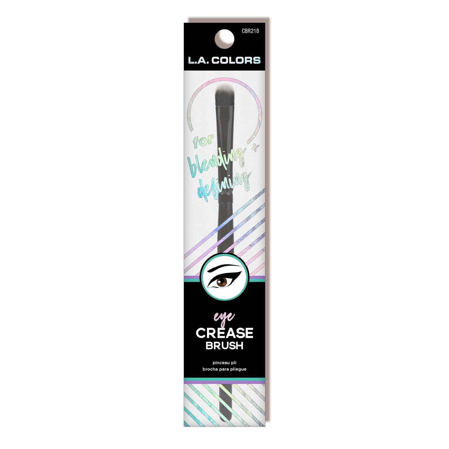 L.A. COLORS Essential Eye Crease Brush, Eye Crease Brush CBR218W Beauty & Personal Care L.A. COLORS