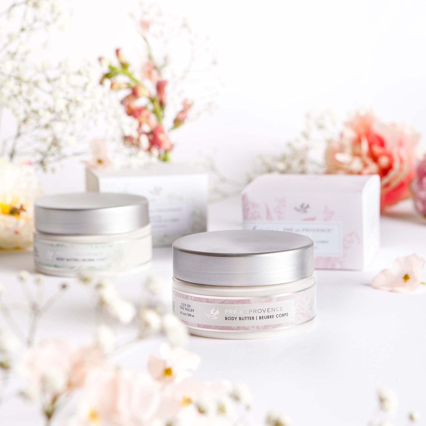 Pre de Provence Collection Shea Butter Enriched Body Butter Soothing & Hydrating Emollient Cream Body Moisturizer for Women, 6.7 Fl Oz, Sea Salt Beauty & Personal Care Pre de Provence