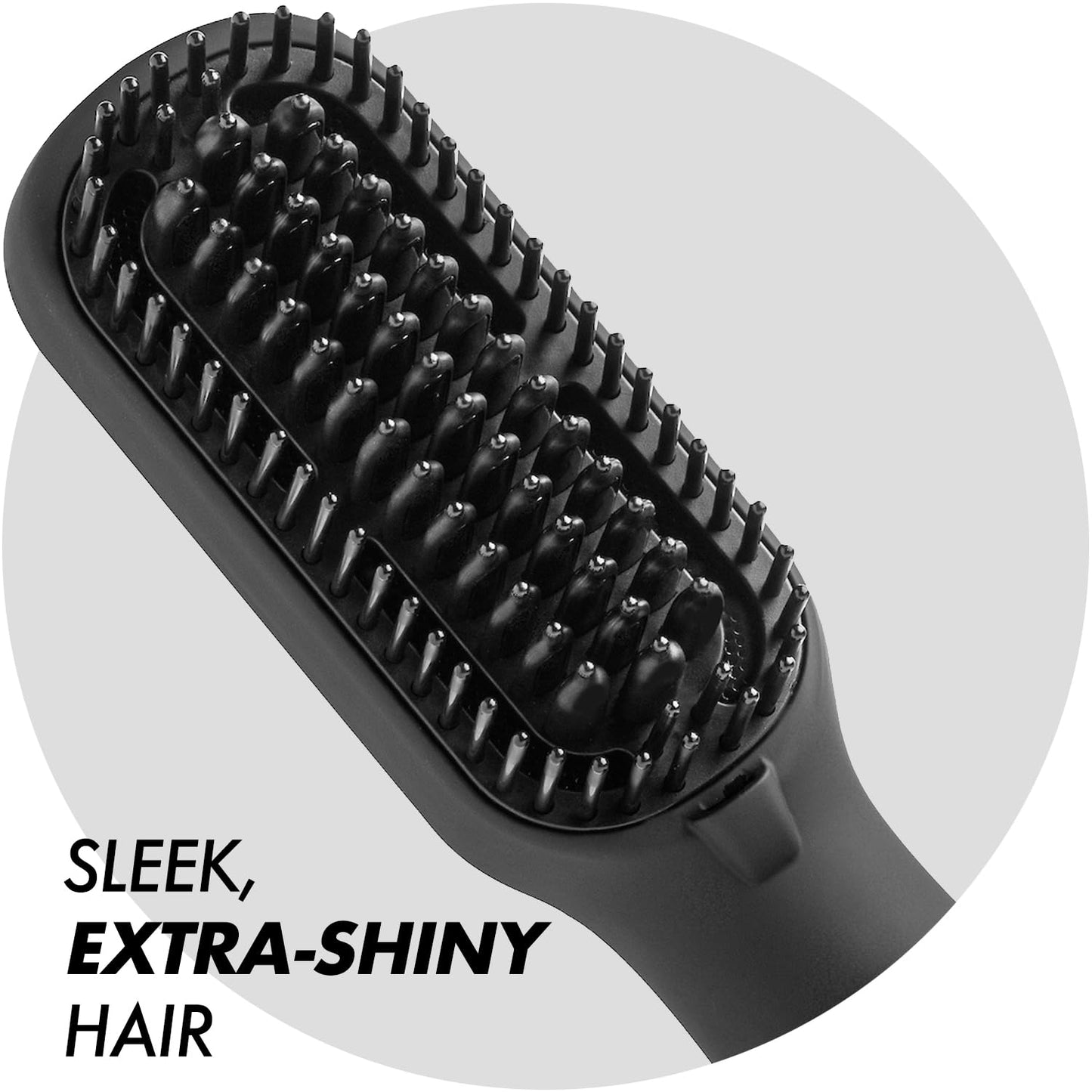 Sam Villa Pro Results 3-in-1 Blow Dryer Brush Straightener & Blowout Brush Beauty & Personal Care Sam Villa