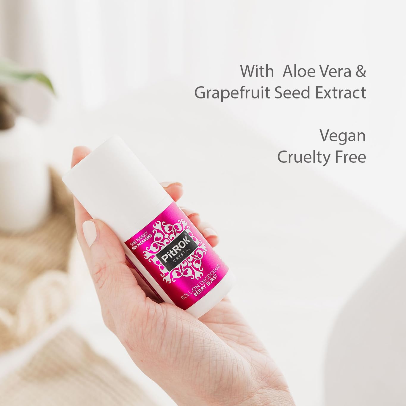 PitROK Berry Burst Roll-On Deodorant Beauty and Personal Care PIT ROK