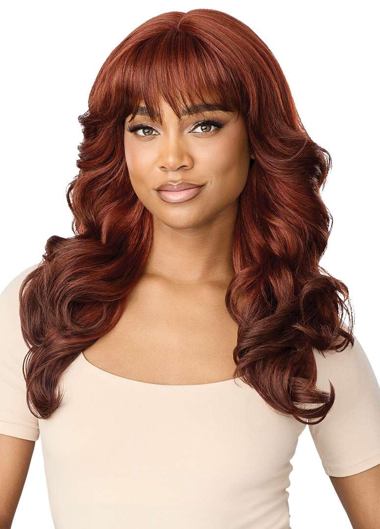 Outre Lace Front Wig - Bellissa (CHERRY COFFEE)