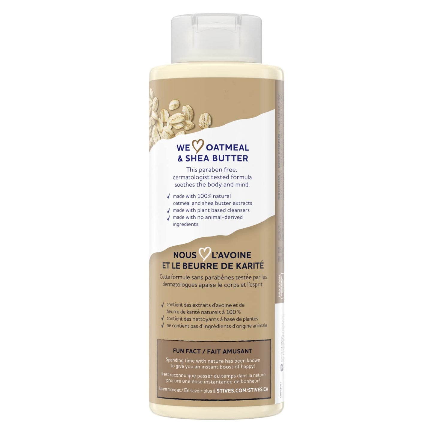 St. Ives Body Wash - Soothing Moisturizing Cleanser with Oatmeal & Shea Butter, Natural Body Wash for Sensitive Skin Made with Plant-Based Cleansers Beauty & Personal Care St. Ives
