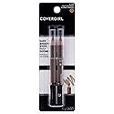 COVERGIRL - Easy Breezy Brow Fill + Define Brow Pencil, Sharpener Included, Long-Lasting, Deeply Pigmented, Blendable Formula, 100% Cruelty-Free Beauty & Personal Care COVERGIRL