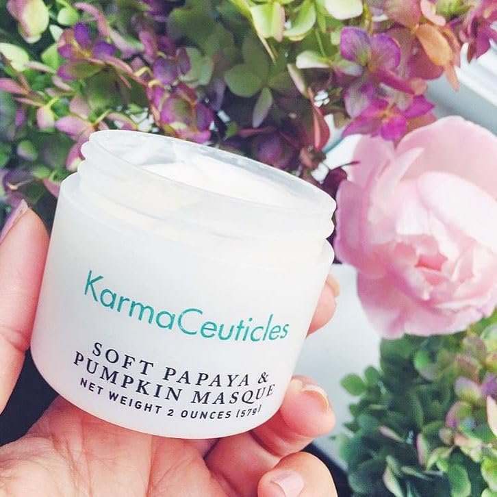 KarmaCeuticles Soft Papaya & Pumpkin Masque, 2 oz. Beauty & Personal Care KarmaCeuticles