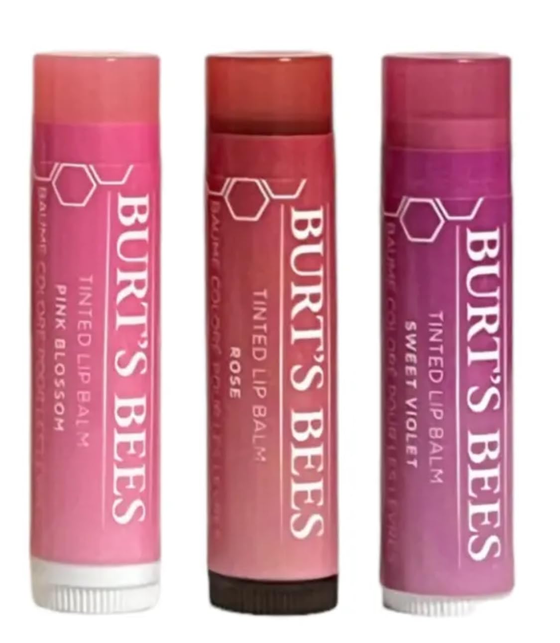 Burt's Bees Tinted Lip Balm, 3 Count (Pack of 1) Beauty and Personal Care Burt's Bees